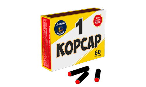  Петарды Корсар 1 в пленке  в Городище